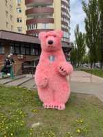 Костюм медведя розовый Киев фото 3