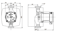 Насос циркуляционный Grundfos ALPHA2 25-40 180 Autoadapt (Дания) Киев фото 1