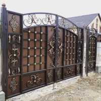Металлические ворота в Кривом Роге фото к объявлению